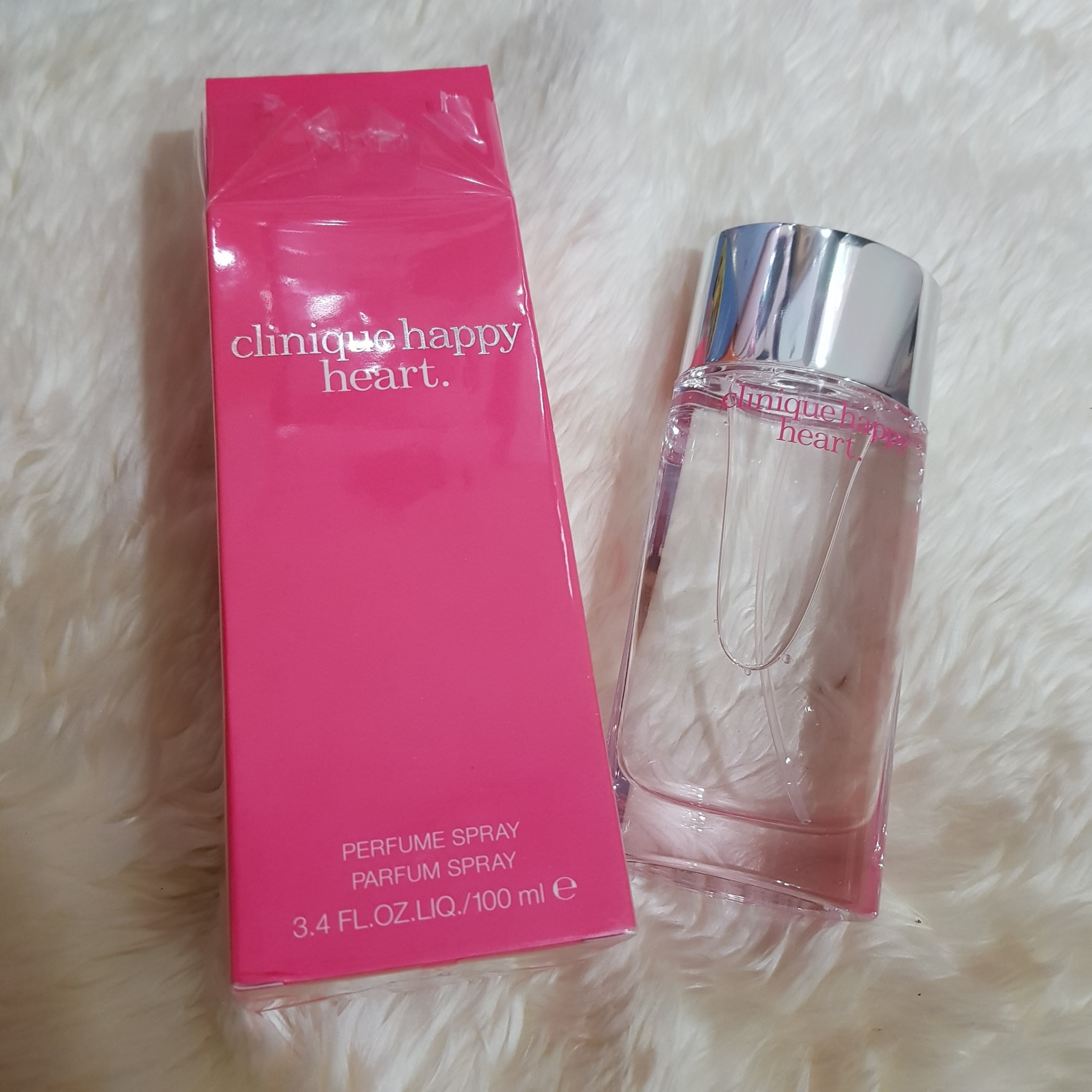 น้ำหอม Clinique Happy Heart Perfume Spray 100ml กล่องซีล