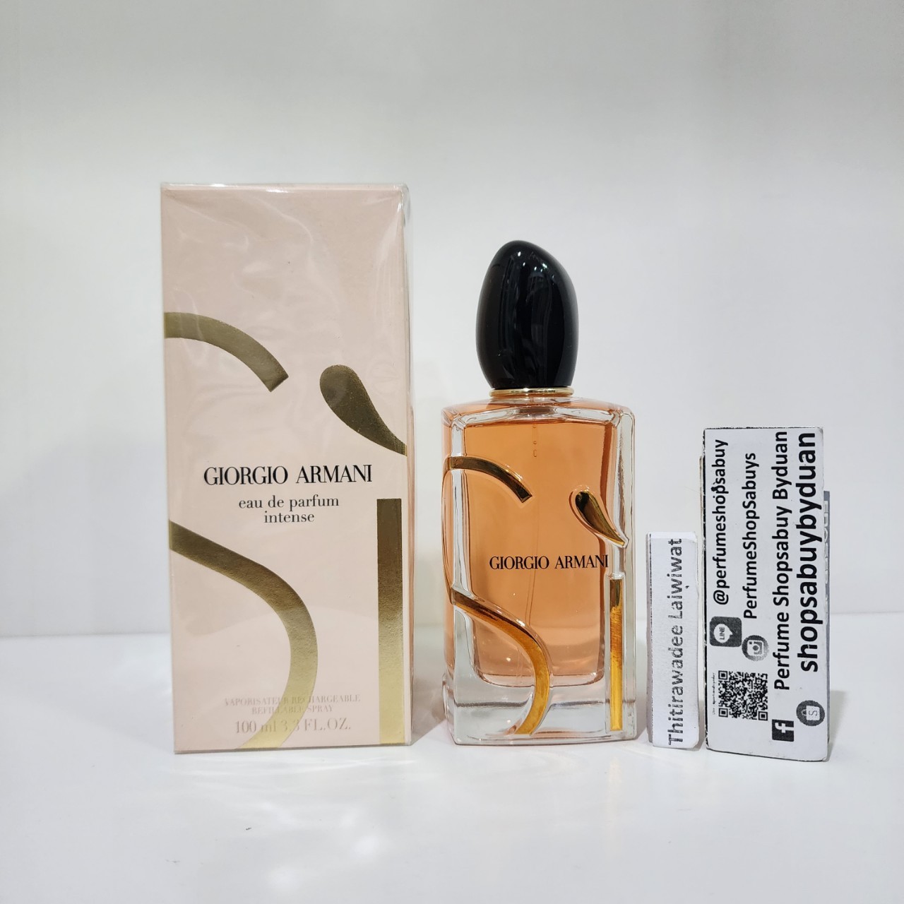 น้ำหอมแท้ Giorgio Armani Si Intense EDP 2023 ขนาด 100ml กล่องซีล