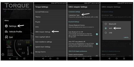 V1.5 ELM327 Car WIFI OBD 2 OBD2 OBDII Scan Tool Foseal Scanner Adapter Check Engine Light Diagnostic Tool for iOS & Android