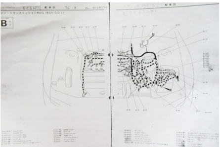 หนังสือ WIRING DIAGRAM MITSUBISHI GALANT 4G93 GDI '96 (JP)
