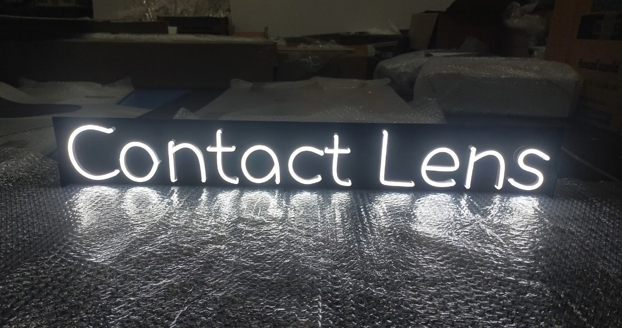 ป้ายไฟนีออนดัดledflex ป้ายไฟตั้งโต๊ะ