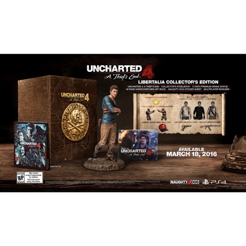 PS4: Uncharted 4 : A Thief's End - Libertalia Collector's Edition (Z3)