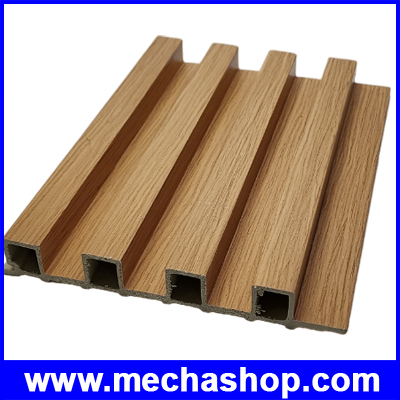 Great Wall Board ไม้เทียม ผนังไม้เทียมตกแต่งบ้าน ตกแต่งผนัง RF-106 Size: 160x2900mm 24mm Raw Material: Virgin