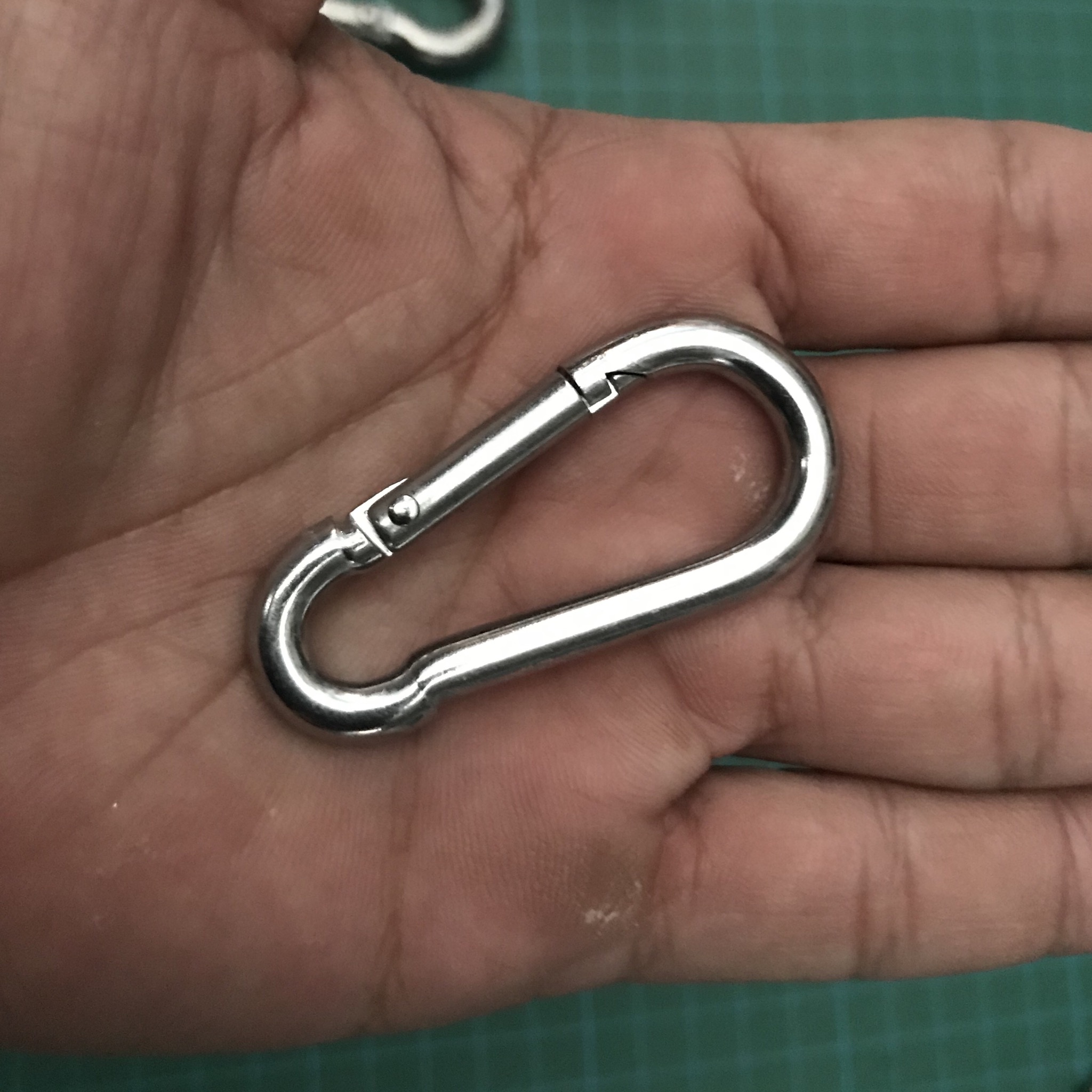 snap link เบอร์ M5 - สแนปลิ้งค์ สแตนเลส size M5