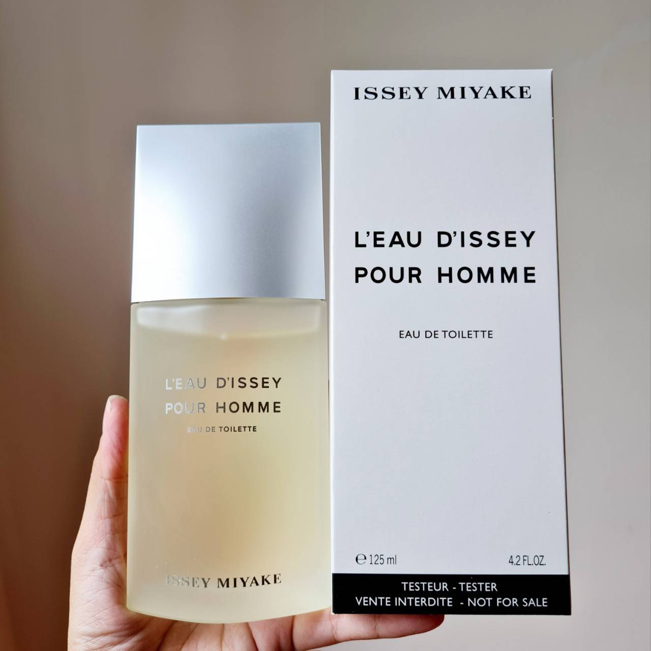 น้ำหอม Issey Miyake L'Eau D'Issey Pour Homme for Men EDT 125 ml.กล่องเทสเตอร์