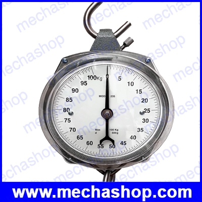 เครื่องชั่งน้ำหนัก เครื่องชั่งแบบแขวน เครื่องชั่งน้ำหนัก Hanging Scales 100kg ความละเอียด 500g