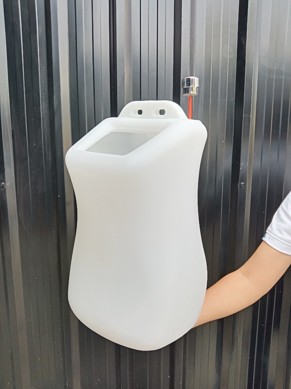 ถังแชมพู ใส่น้ำยาทำความสะอาด