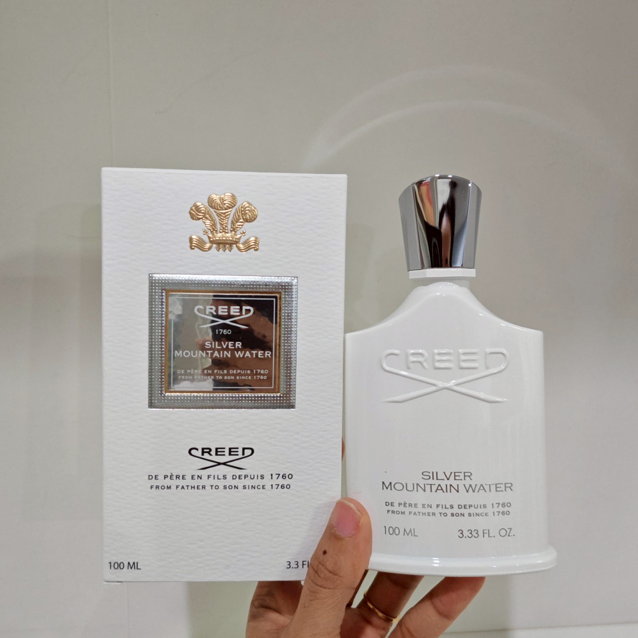 น้ำหอมแท้ Creed Silver Mountain Water 100ml กล่องขาย
