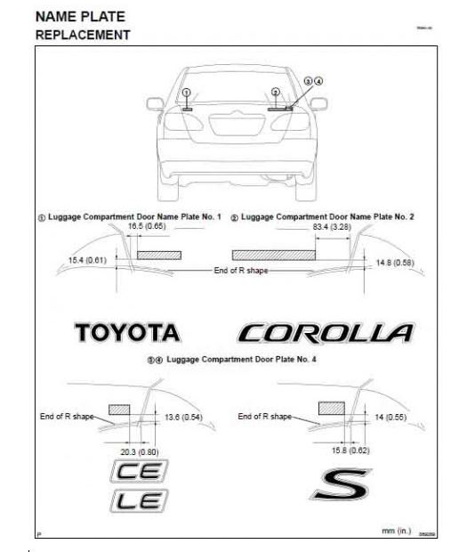 CD คู่มือซ่อม WIRING DIAGRAM TOYOTA ALTIS เครื่องยนต์ 1ZZ-FE