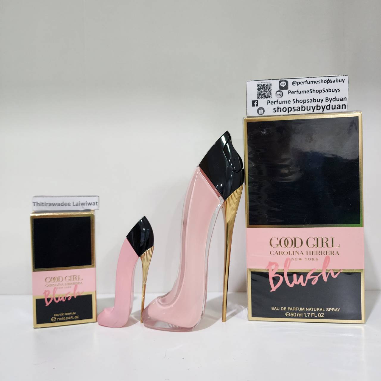 น้ำหอมแท้ Carolina Herrera Good Girl Blush Elixir 80ml กล่องซีล