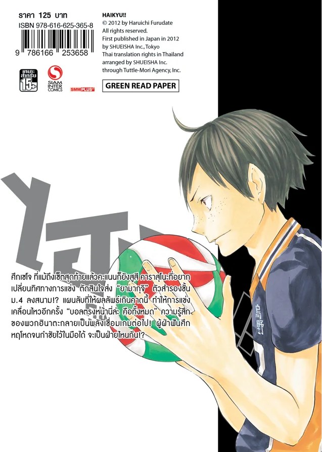 HAIKYU!! ไฮคิว!! คู่ตบฟ้าประทาน [NEW] เล่ม 01-08 (แยกเล่ม)