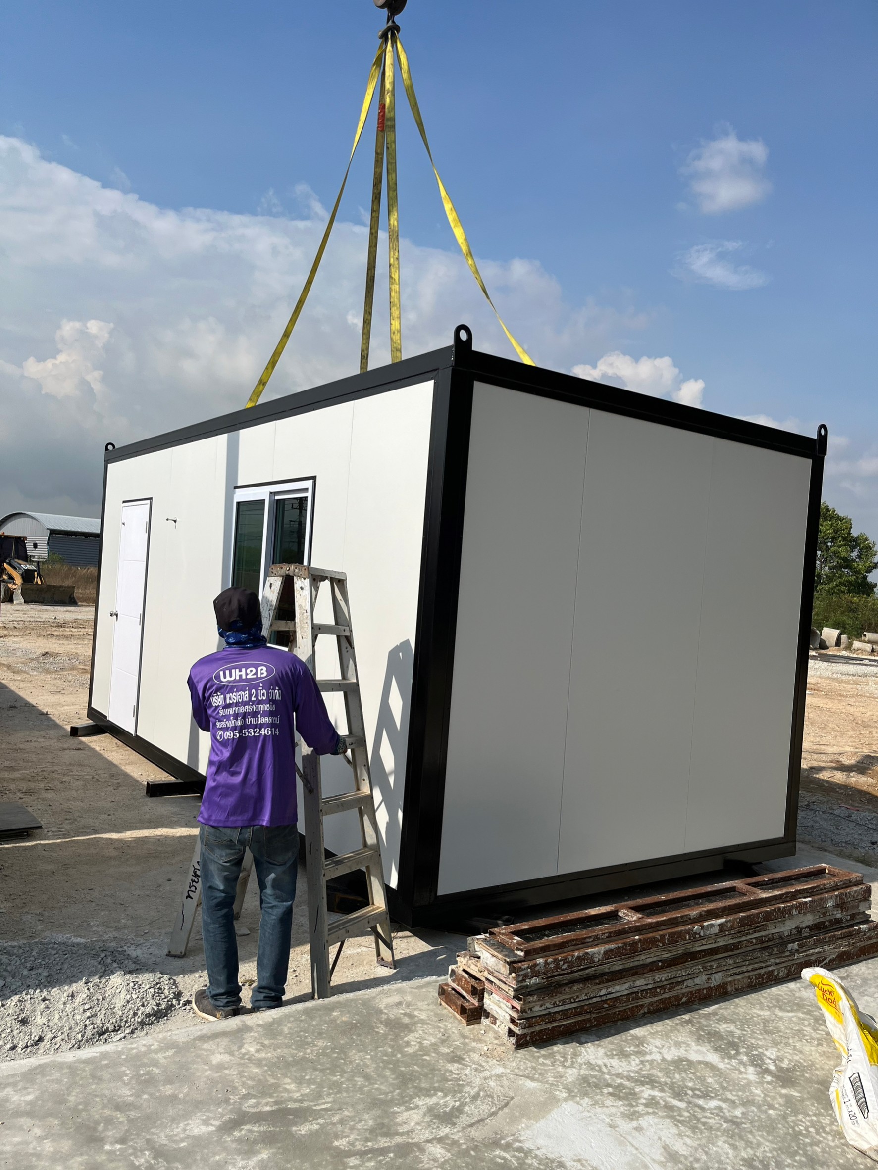 ตู้ออฟฟิศสำเร็จรูป 3.00x6.00x2.50 เมตร