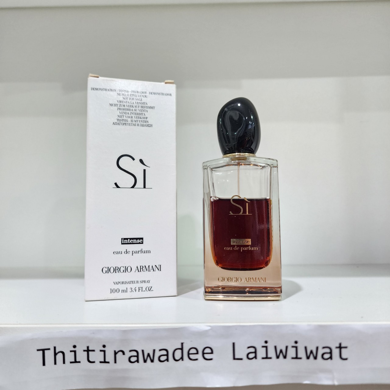 น้ำหอมแท้แบ่งขาย Giorgio Armani Si Intense eau de parfum 2021 (ขวดใสสีส้ม) 💕Travel Size แบบทดลอง