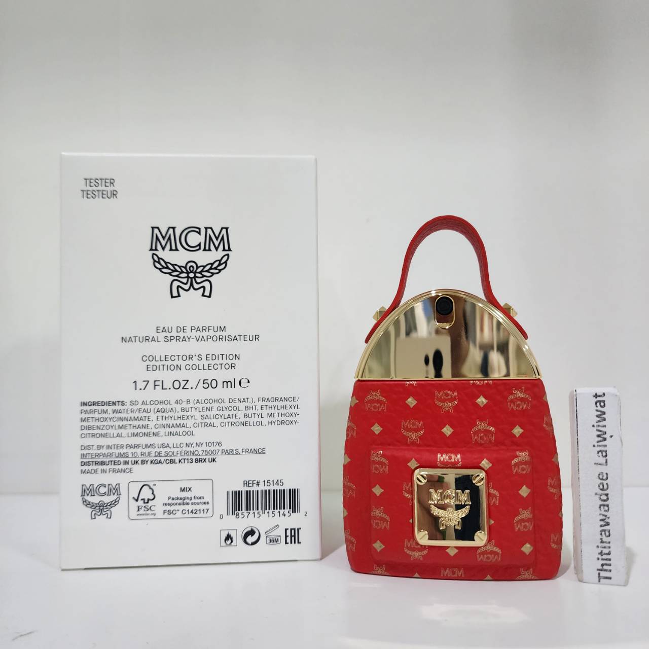 น้ำหอมแท้ MCM Eau de Parfum Collector's Edition 50ml กล่องเทสเตอร์