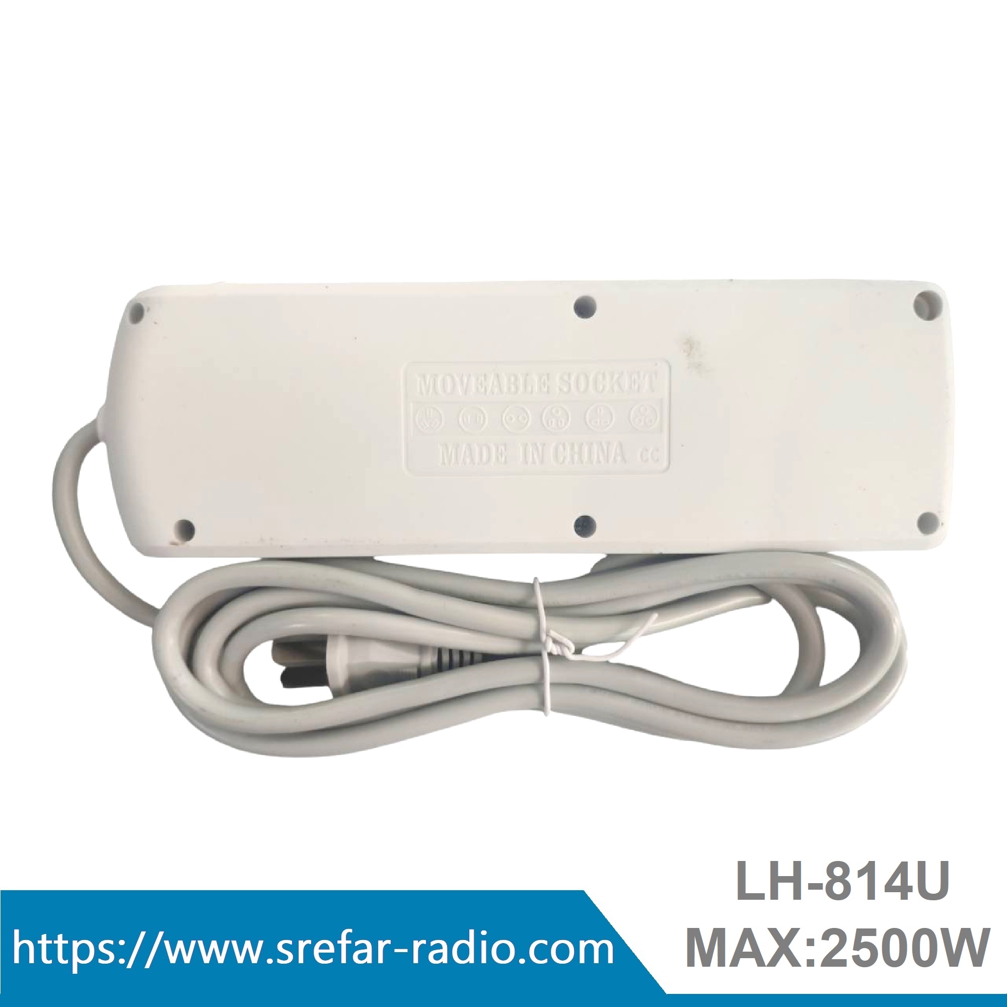 ปลั๊กราง LH-814U MAX:2500W