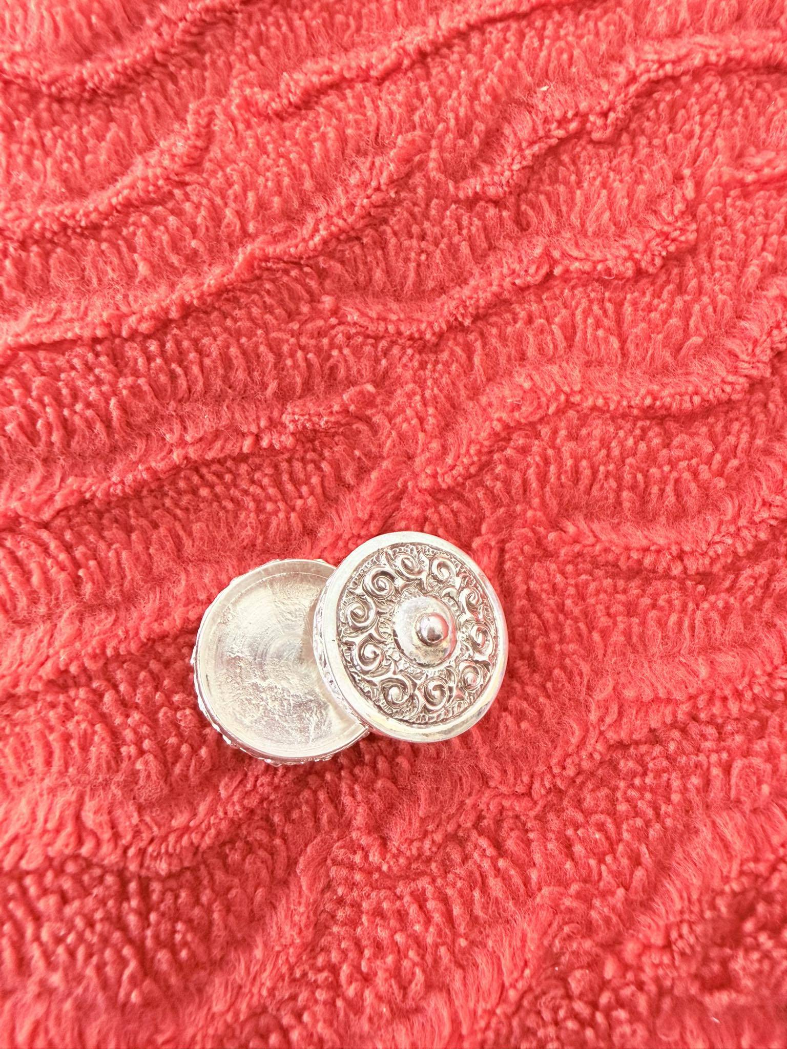 เครื่องประดับเงินแท้ ตลับเงินเเท้ น้ำหนัก 6.1 กรัม