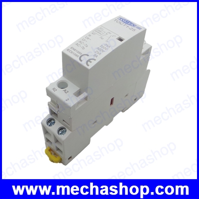 เอซีคอนแทกเตอร์ แมกเนติกคอนแทกเตอร์ 2P 25A 1NC 1NO Coil 220230V 5060HZ Din rail Household AC Contactor
