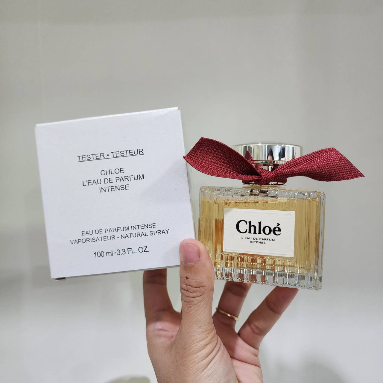 น้ำหอมแท้ Chloe L'Eau de Parfum Intense (2024)for women and men 100ml กล่องเทสเตอร์