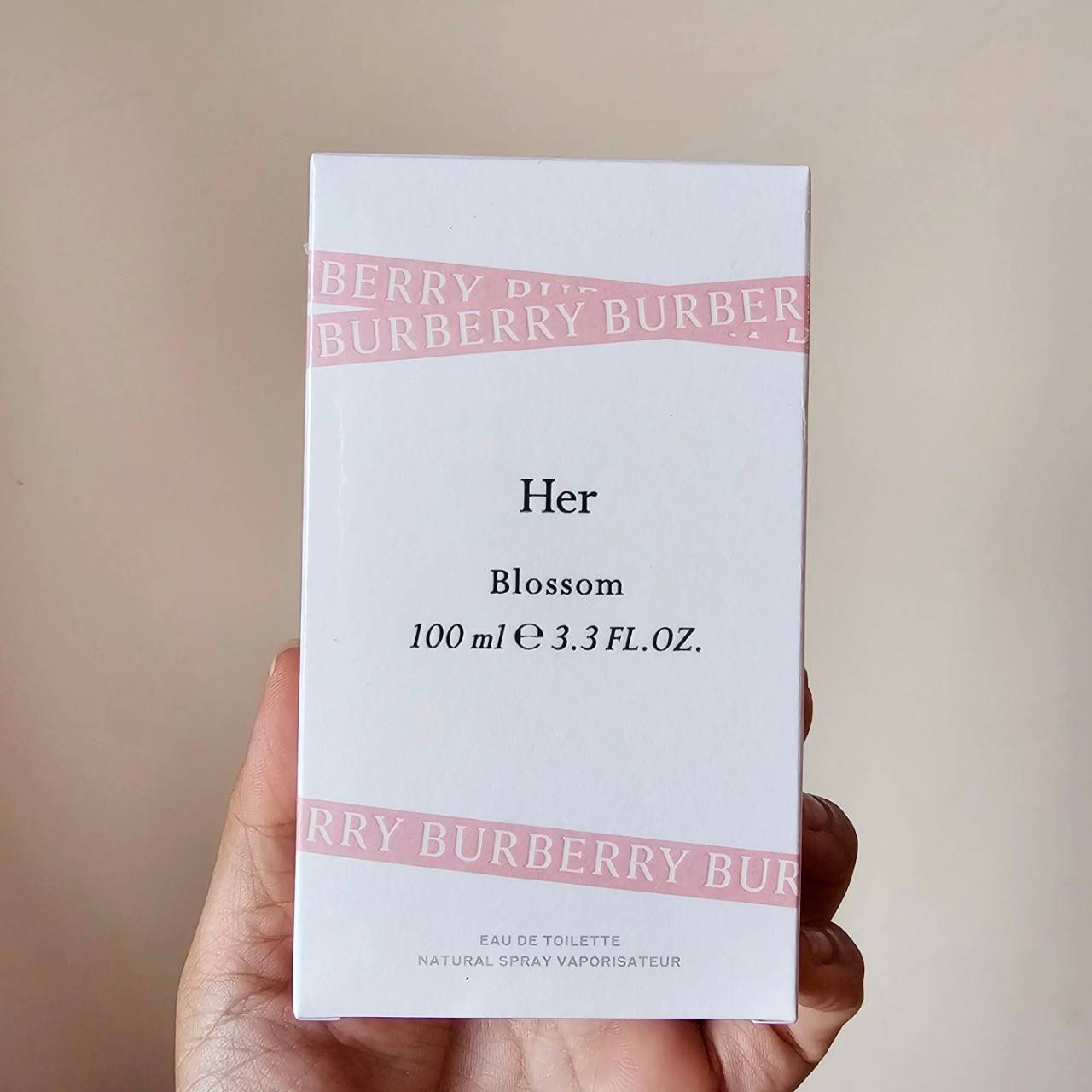 น้ำหอมแท้ Burberry Her Blossom Eau de toilette 100ml กล่องซีล