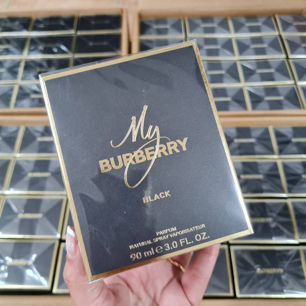 น้ำหอมแท้ Burberry My Burberry Black Parfum 90ml กล่องซีล