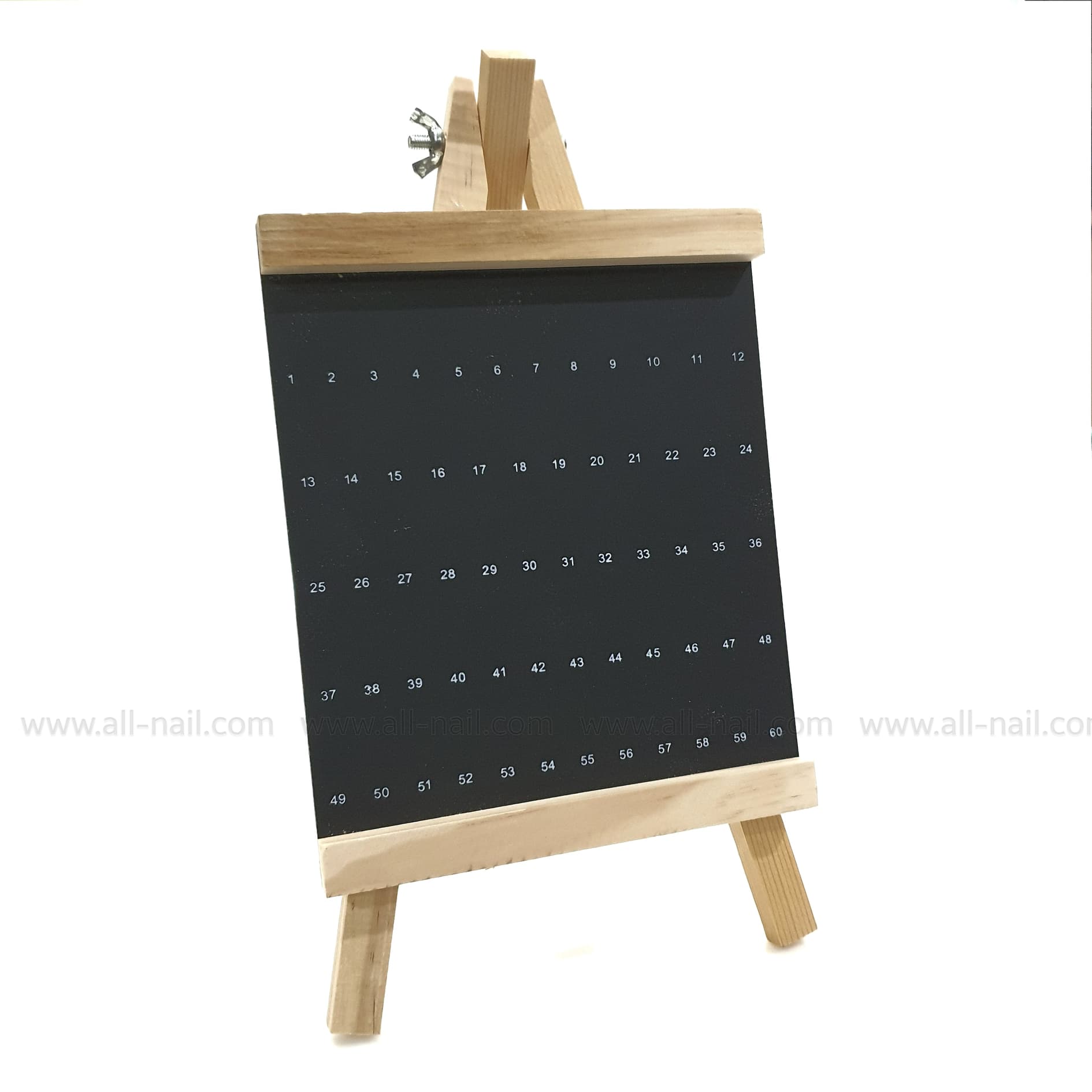 กระดานโชว์เล็บปลอม ชาร์ตโชว์เล็บ 60ช่อง