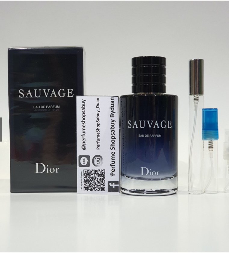 น้ำหอมแท้แบ่งขาย Christian Dior Sauvage EDP 💕Travel Size แบบทดลอง