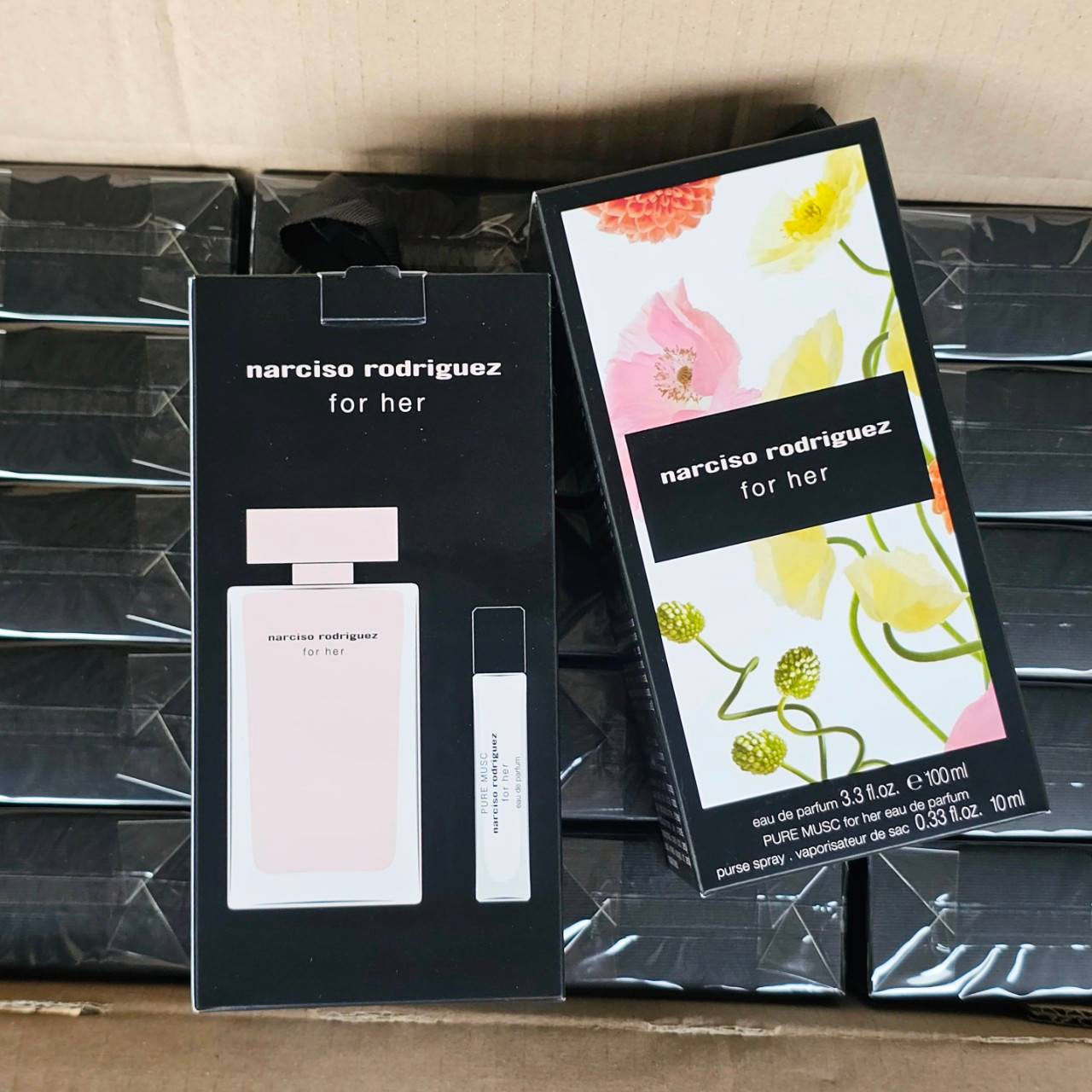 น้ำหอมแท้ Narciso Rodriguez SET▫️For Her EDP 100ml ▫️Pure Musc edp 10ml