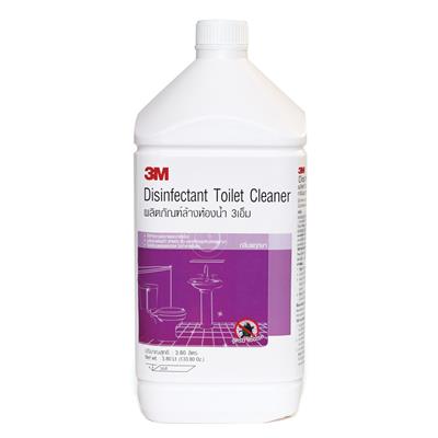 3M Disinfectant Toilet Cleaner น้ำยาทำความสะอาดห้องน้ำ กลิ่นพฤกษา 3เอ็ม (แกลลอน)