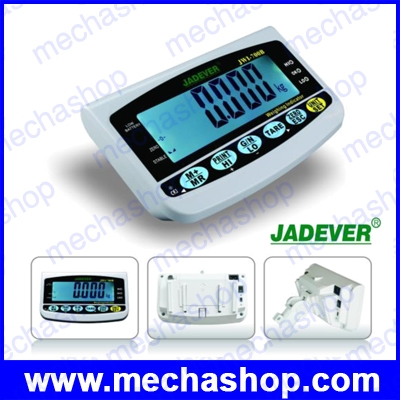 เครื่องชั่งดิจิตอลตั้งพื้น ตาชั่งดิจิตอล Digital Scale ชั่งได้ 15kg/1g, 30kg/2g, 60kg/5g, 150kg/10g, 300kg/20g, 600kg/50g แท่นชั่งเป็นเหล็กพร้อมฝาครอบสแตนเลส ยี่ห้อ JADEVER รุ่น JWI-710B (ไต้หวัน)