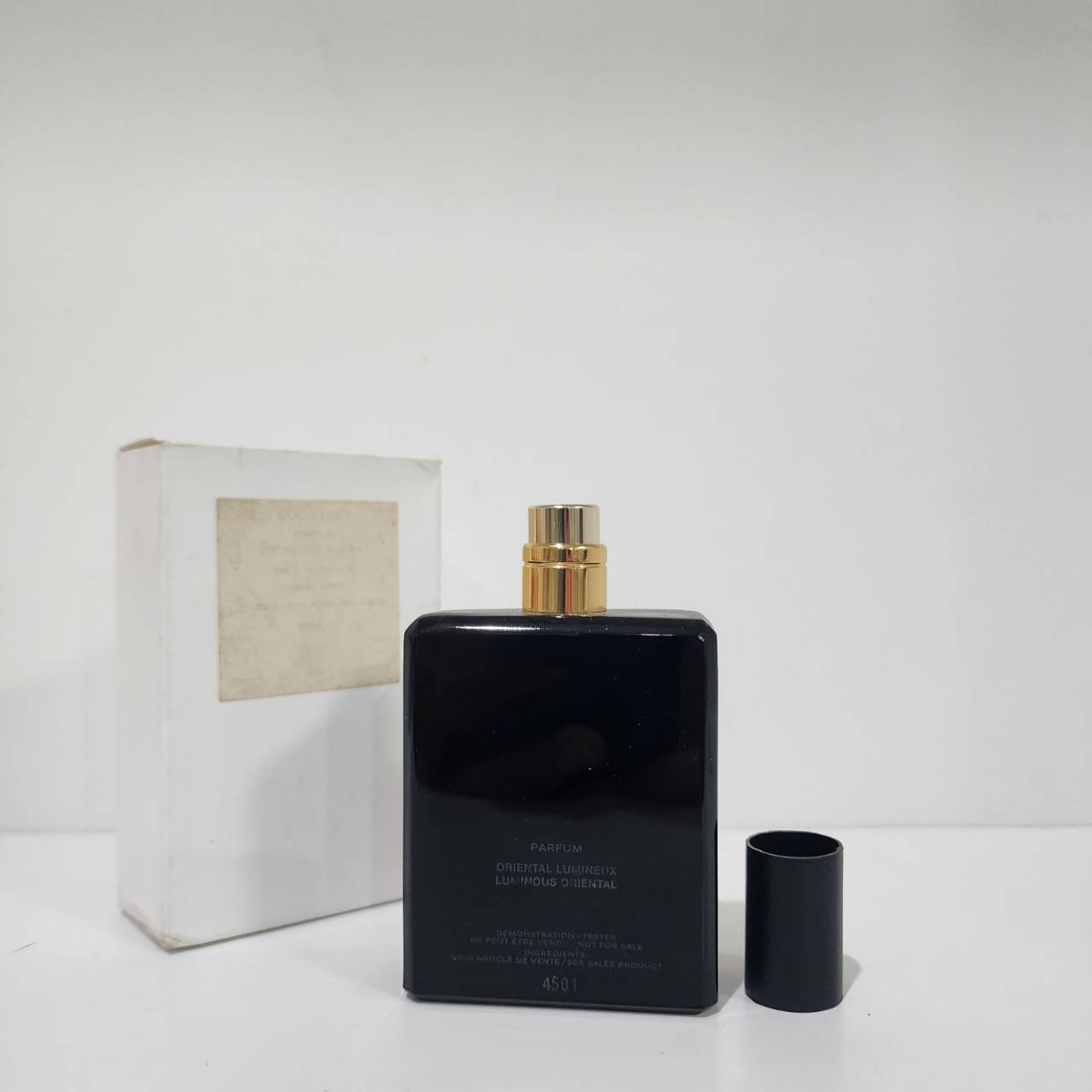 น้ำหอม Chanel Coco Noir Parfum 50ml กล่องเทสเตอร์ไม่มีฝา เก่าเก็บหายากมาก ( รหัส 4501 )