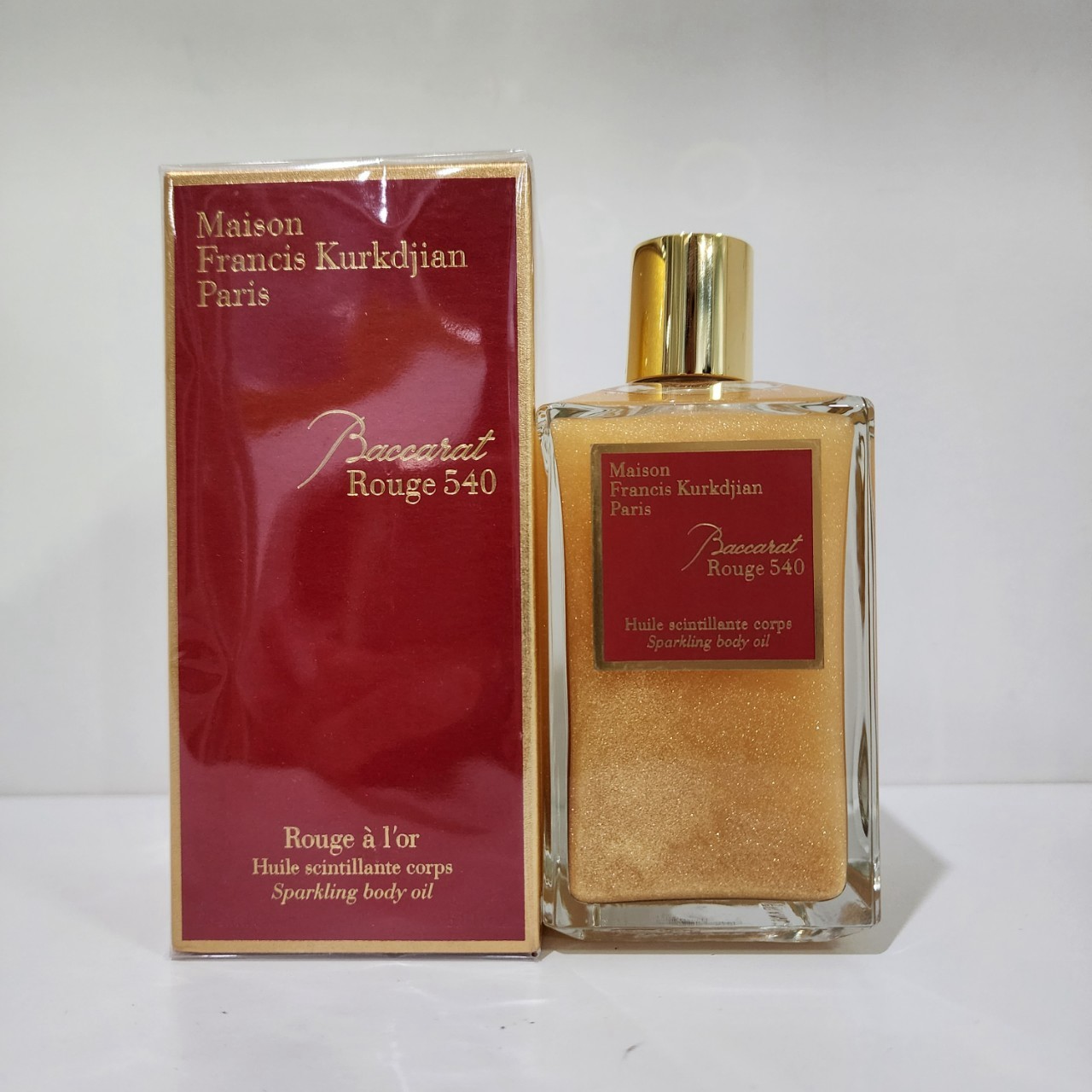 MFK BR 540 Huile scintillante corps Sparkling body oil 200ml กล่องซีล