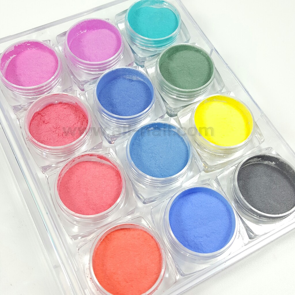 ผงปั้นอะคริลิค เปลี่ยนสีตามอุณหภูมิ