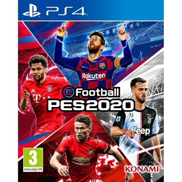 PS4: Efootball PES2020 (Z2) [ส่งฟรี EMS]