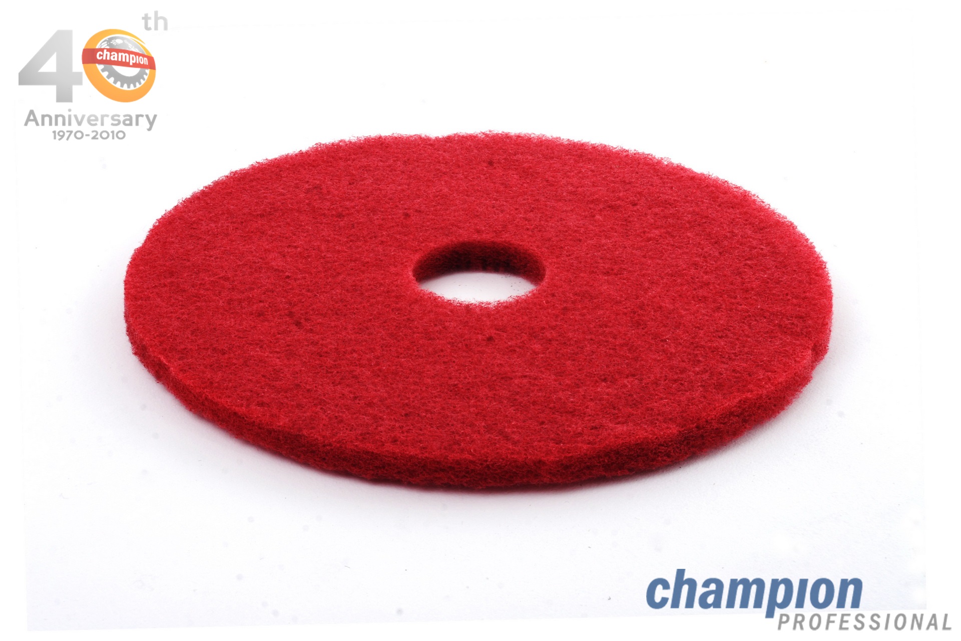 แผ่นปั่นเงาพื้น สีแดง ยี่ห้อ 3M รุ่น Red Buffer 5100