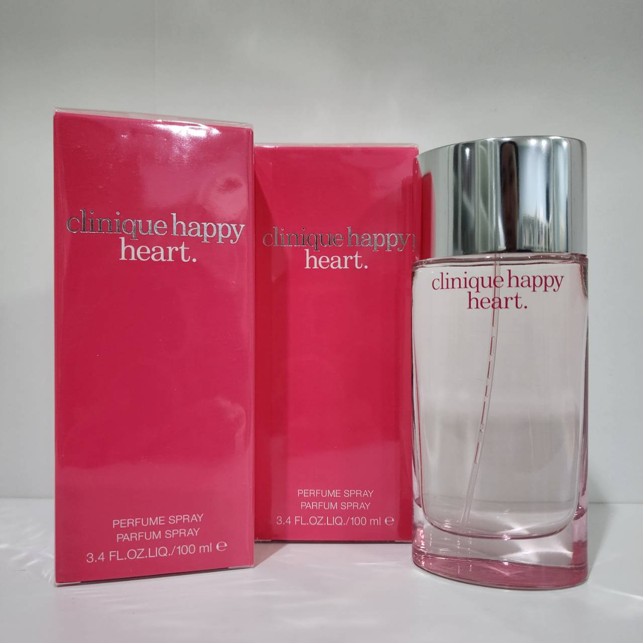น้ำหอม Clinique Happy Heart Perfume Spray 100ml กล่องซีล