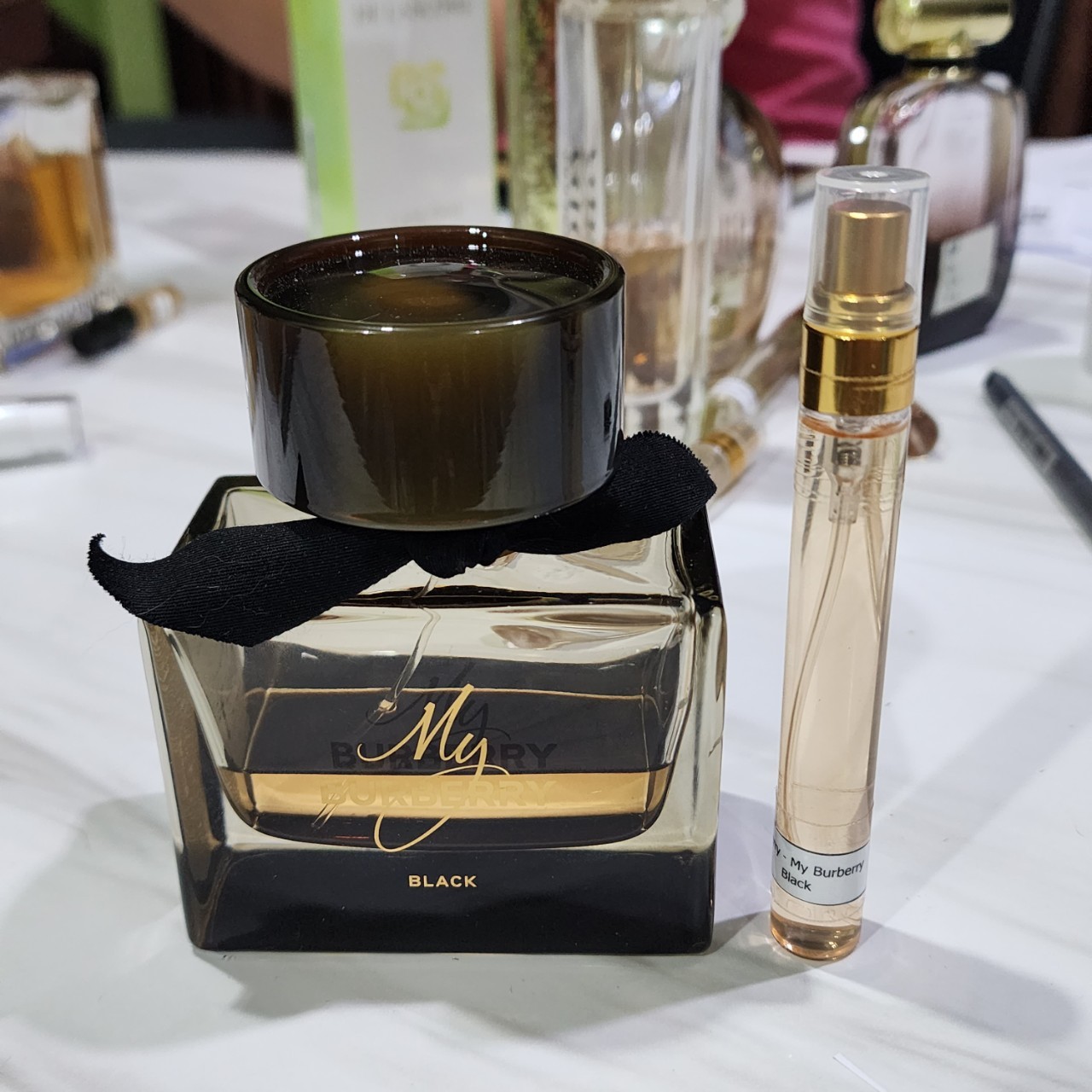 น้ำหอมแท้แบ่งขาย Burberry My Burberry Black Parfum 💦แบ่ง 💕Travel Size แบบทดลอง