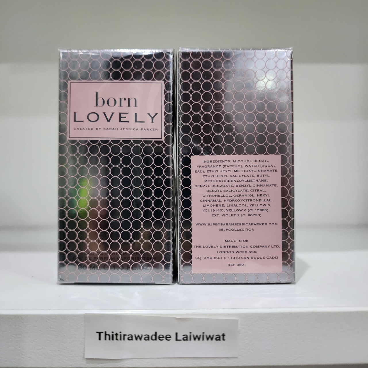 น้ำหอมแท้ Sarah Jessica Parker Born Lovely 30ml กล่องซีล