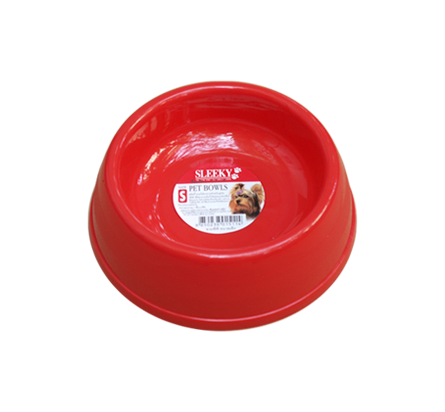 ชามอาหารสัตว์ SLEEKY สำหรับสุนัขและแมว ขนาดเล็ก - ปากชามกว้าง 13 ซม.