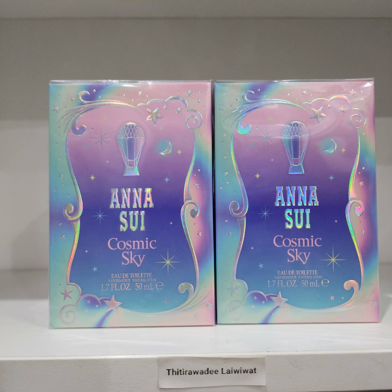 น้ำหอมแท้ Anna Sui Cosmic Sky Eau De Toilette 50ml กล่องซีล