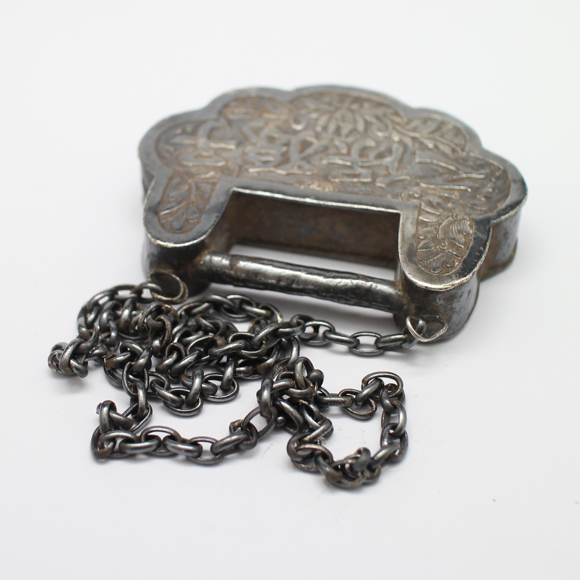 SI330 สร้อยคอพร้อมจี้กระเป๋า เงินแท้ นน. 65.46 กรัม