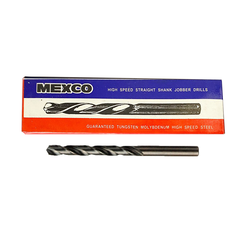 MEXCO HSS ดอกสว่านเจาะเหล็ก ขนาดหุล ขนาด 1/64" - 1/4" เม็กโก บรรจุ 12 ดอก