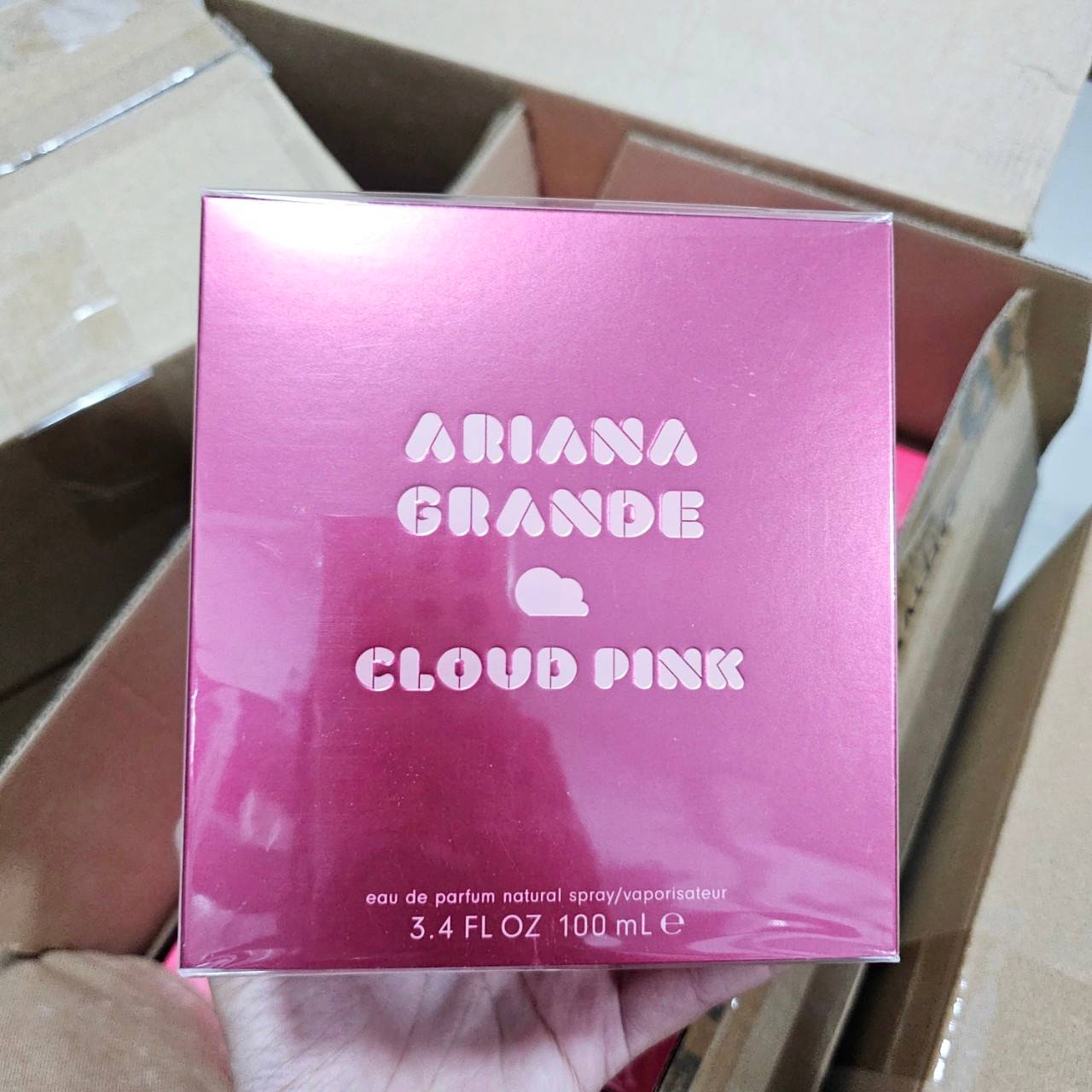 น้ำหอมแท้ Ariana Grande Cloud Pink Eau De Parfum 100ml กล่องซีล
