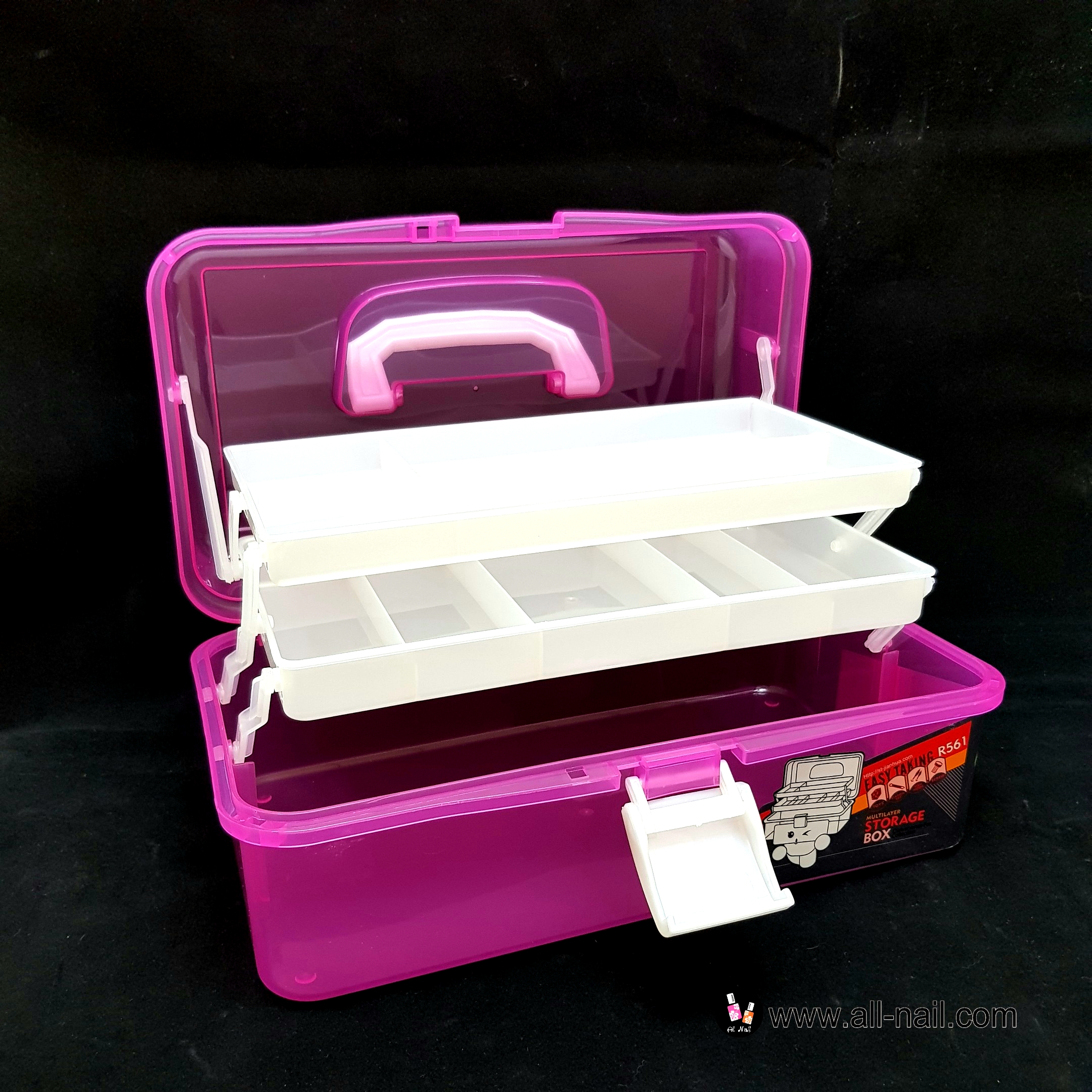 กล่องใส่อุปกรณ์ (มีชั้นเก็บของ)