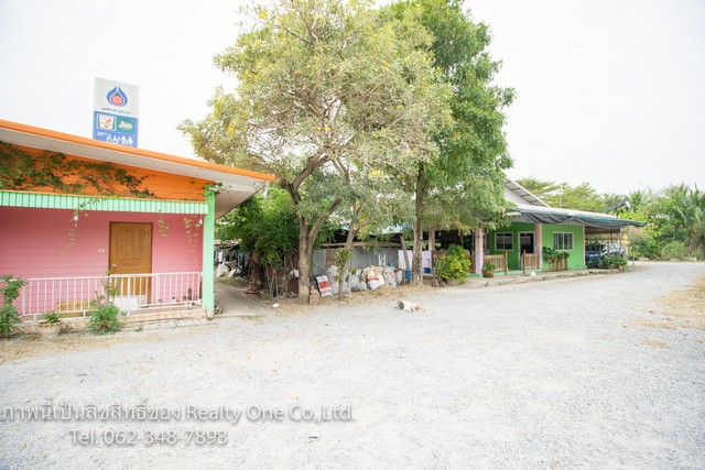 ให้เช่า ที่ดิน พร้อม บ้าน ร้านค้า ทำเลสวย สามชุก สุพรรณบุรี