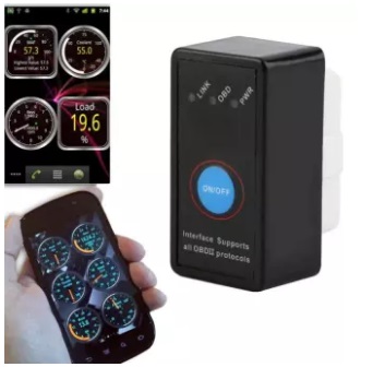 MINI ELM327 V2.1 OBDII OBD2 ออโต้อินเทอร์เฟซ Bluetooth Diagnostic เครื่องสแกนเนอร์ - INTL