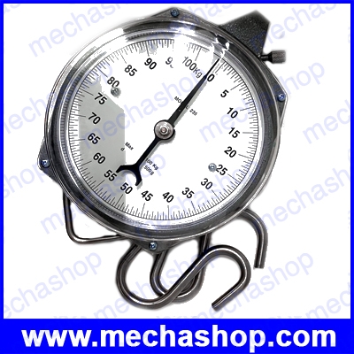 เครื่องชั่งน้ำหนัก เครื่องชั่งแบบแขวน เครื่องชั่งน้ำหนัก Hanging Scales 100kg ความละเอียด 500g