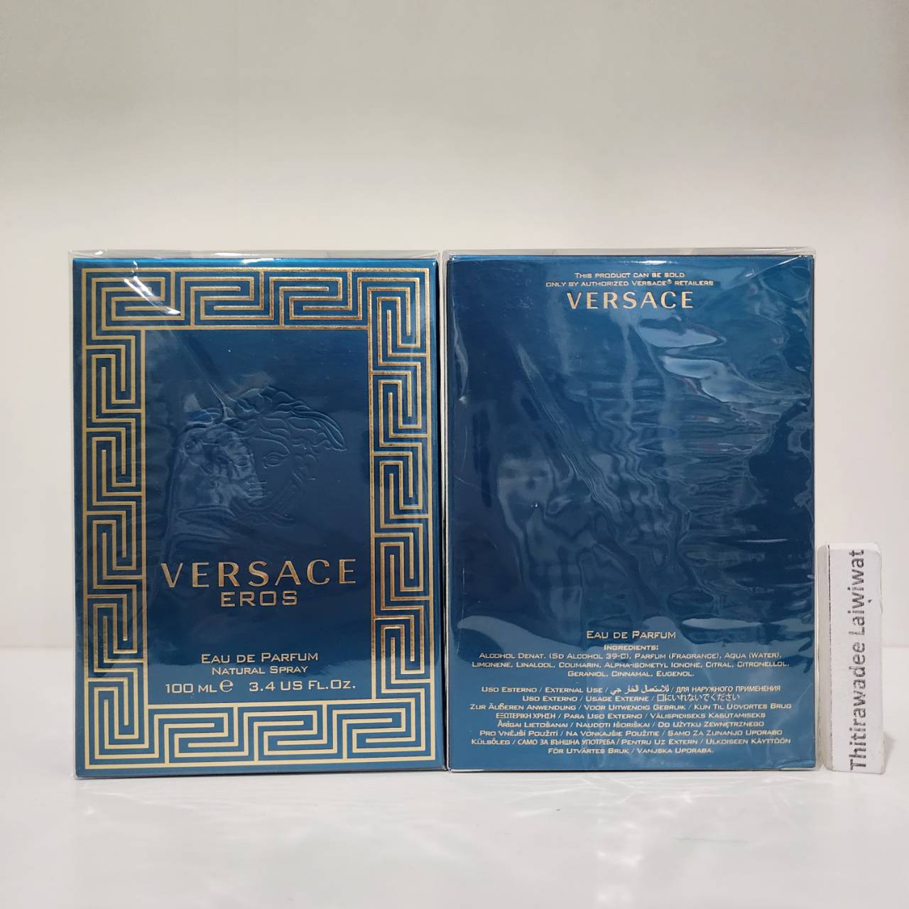 น้ำหอมแท้ Versace Eros EDP 100ml กล่องซีล