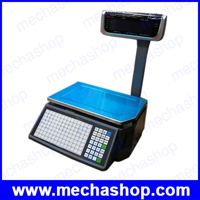 เครื่องชั่งดิจิตอล เครื่องชั่งคำนวณราคา พิมพ์สติกเกอร์บาร์โค้ดในตัว Barcode label Price Scales 15Kg/2g, 30Kg/5g จอแสดงผลLED หน้า-หลัง Rongta RLS1100C WIFI (ผ่านการตรวจรับรอง)