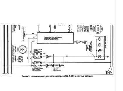 CD WIRING DIAGRAM TOYOTA LAND CRUISER, PRADO 70-79 1KZ-T, 2L-T, 3L
