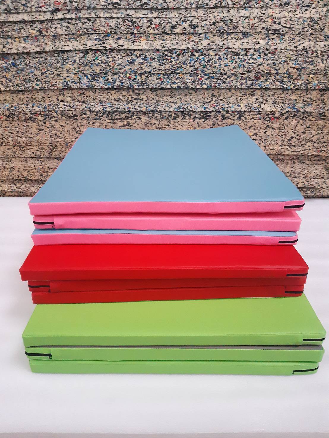 เบาะรองซีทอัพ เล่นโยคะหุ้มหนังพียู วัสดุด้านในเป็นepe foam